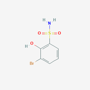 3-Bromo-2-hydroxybenzenesulfonamide