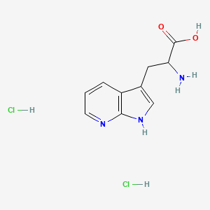 2-Amino-3-{1h-pyrrolo[2,3-b]pyridin-3-yl}propanoic acid dihydrochloride