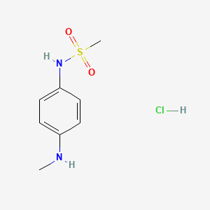 N-[4-(methylamino)phenyl]methanesulfonamide hydrochloride