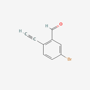 5-Bromo-2-ethynylbenzaldehyde