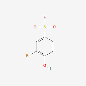 3-Bromo-4-hydroxybenzene-1-sulfonylfluoride