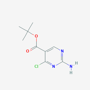 tert-Butyl 2-amino-4-chloropyrimidine-5-carboxylate