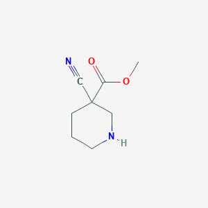 Methyl 3-cyanopiperidine-3-carboxylate