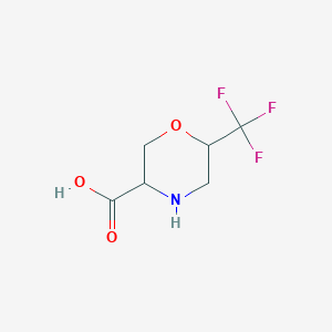 6-(Trifluoromethyl)-3-morpholinecarboxylic acid