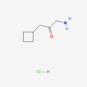 1-Amino-3-cyclobutylpropan-2-one hydrochloride