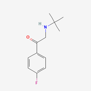 Ethanone, 2-[(1,1-dimethylethyl)amino]-1-(4-fluorophenyl)-