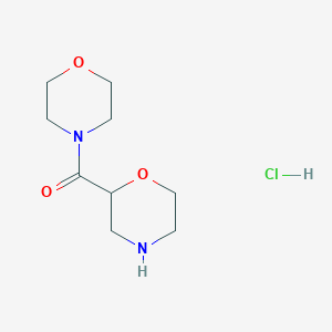 2-(Morpholine-4-carbonyl)morpholine hydrochloride