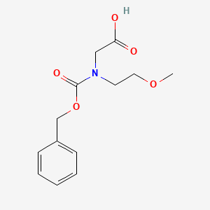 n-((Benzyloxy)carbonyl)-n-(2-methoxyethyl)glycine