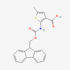 2-((((9h-Fluoren-9-yl)methoxy)carbonyl)amino)-5-methylthiophene-3-carboxylic acid