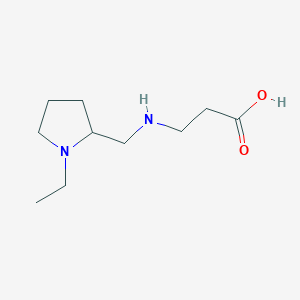 3-(((1-Ethylpyrrolidin-2-yl)methyl)amino)propanoic acid