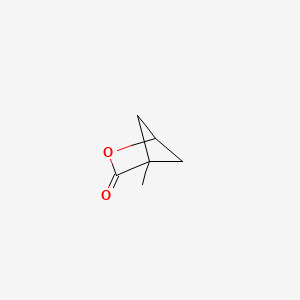 molecular formula C6H8O2 B13516600 4-Methyl-2-oxabicyclo[2.1.1]hexan-3-one CAS No. 31357-67-2