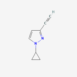 1-Cyclopropyl-3-ethynyl-1h-pyrazole