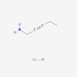 Pent-2-yn-1-amine hydrochloride