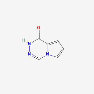 molecular formula C6H5N3O B1351664 pyrrolo[1,2-d][1,2,4]triazin-1(2H)-one CAS No. 50269-86-8