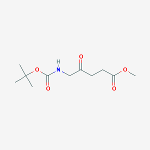 Methyl 5-((tert-butoxycarbonyl)amino)-4-oxopentanoate