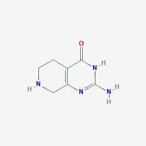 2-amino-5,6,7,8-tetrahydropyrido[3,4-d]pyrimidin-4(3H)-one