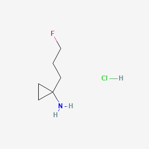 1-(3-Fluoropropyl)cyclopropan-1-amine hydrochloride