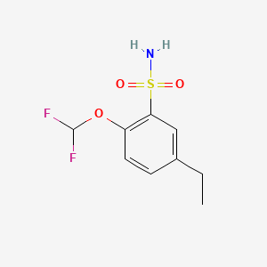 2-Difluoromethoxy-5-ethylbenzenesulfonamide