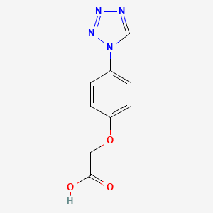 [4-(1H-tetrazol-1-yl)phenoxy]acetic acid
