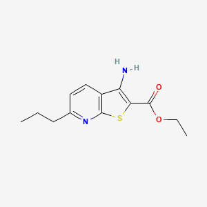 Ethyl 3-amino-6-propylthieno[2,3-b]pyridine-2-carboxylate