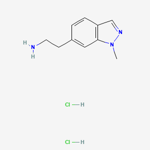 2-(1-methyl-1H-indazol-6-yl)ethan-1-amine dihydrochloride