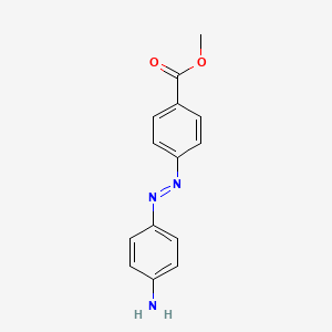 molecular formula C14H13N3O2 B13516910 4-Amino-4'-methoxycarbonylazobenzene 