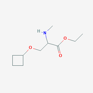 Ethyl O-cyclobutyl-N-methylserinate