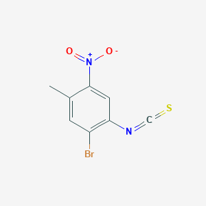 1-Bromo-2-isothiocyanato-5-methyl-4-nitrobenzene