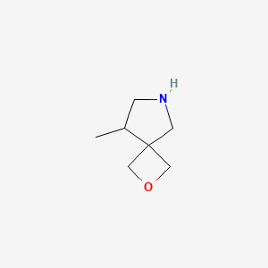 molecular formula C7H13NO B13517006 5-Methyl-2-oxa-7-azaspiro[3.4]octane 