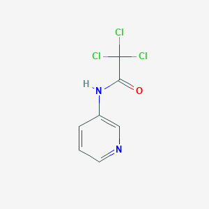 molecular formula C7H5Cl3N2O B1351705 2,2,2-Trichloro-N-(pyridin-3-YL)acetamide CAS No. 82202-41-3