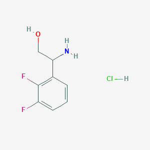 2-Amino-2-(2,3-difluorophenyl)ethan-1-ol hydrochloride