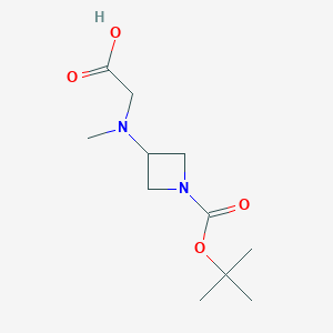 N-(1-(tert-butoxycarbonyl)azetidin-3-yl)-N-methylglycine