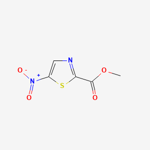 molecular formula C5H4N2O4S B13517141 Methyl5-nitro-1,3-thiazole-2-carboxylate 