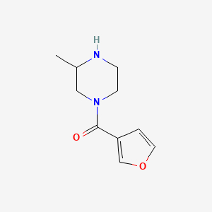 1-(Furan-3-carbonyl)-3-methylpiperazine