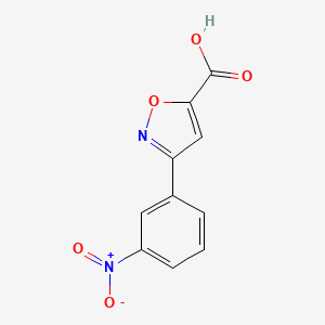 3-(3-Nitrophenyl)isoxazole-5-carboxylic acid