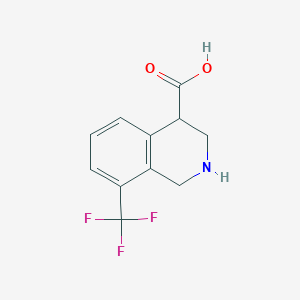 8-(Trifluoromethyl)-1,2,3,4-tetrahydroisoquinoline-4-carboxylic acid