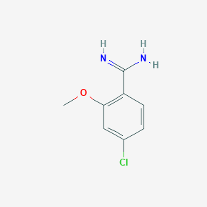 4-Chloro-2-methoxybenzimidamide