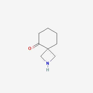 molecular formula C8H13NO B13517478 2-Azaspiro[3.5]nonan-5-one 