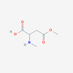 4-methoxy-2-(methylamino)-4-oxobutanoic acid