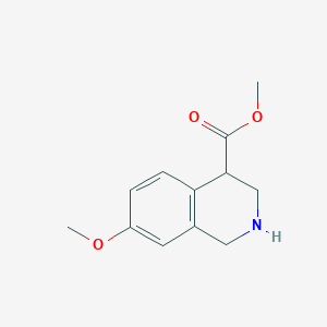 Methyl 7-methoxy-1,2,3,4-tetrahydroisoquinoline-4-carboxylate