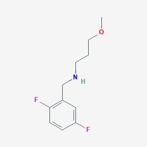 molecular formula C11H15F2NO B13517707 n-(2,5-Difluorobenzyl)-3-methoxypropan-1-amine 