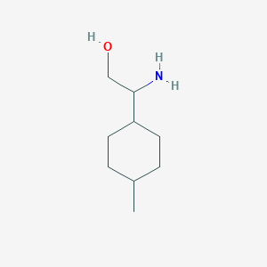 2-Amino-2-(4-methylcyclohexyl)ethan-1-ol