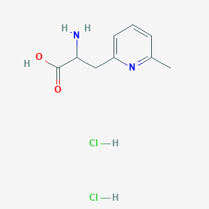 2-Amino-3-(6-methylpyridin-2-yl)propanoic acid dihydrochloride