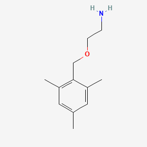 2-((2,4,6-Trimethylbenzyl)oxy)ethan-1-amine