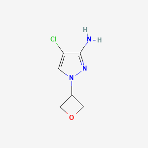 4-Chloro-1-(oxetan-3-yl)-1h-pyrazol-3-amine