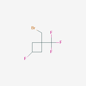 1-(Bromomethyl)-3-fluoro-1-(trifluoromethyl)cyclobutane