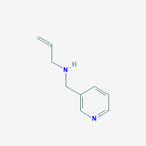 molecular formula C9H12N2 B1351808 N-(pyridin-3-ylmethyl)prop-2-en-1-amine CAS No. 873407-11-5