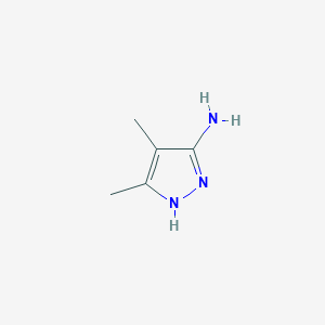 molecular formula C5H9N3 B1351811 4,5-二甲基-1H-吡唑-3-胺 CAS No. 91159-73-8