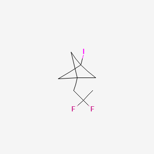 1-(2,2-Difluoropropyl)-3-iodobicyclo[1.1.1]pentane