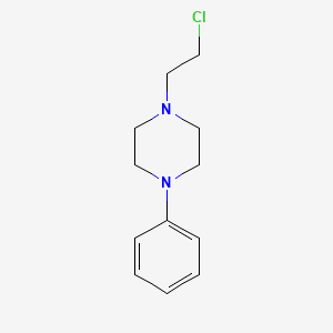 molecular formula C12H17ClN2 B1351825 1-(2-氯乙基)-4-苯基哌嗪 CAS No. 43219-09-6